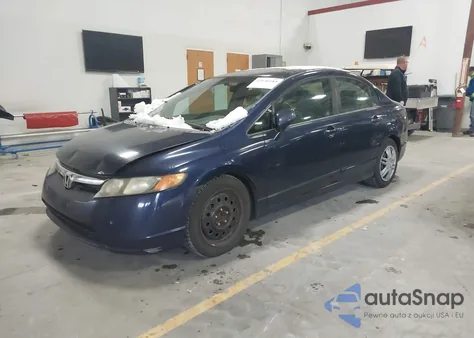 2008 Honda Civic Lx из США, поврежденный, VIN 1HGFA165X8L109903